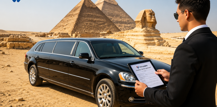 Limousine or ride hailing Egypt